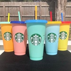 Starbucks color changing summer tumblers!